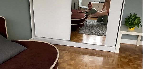  Fucking my sexy wife after training KleoModel Amateur couple